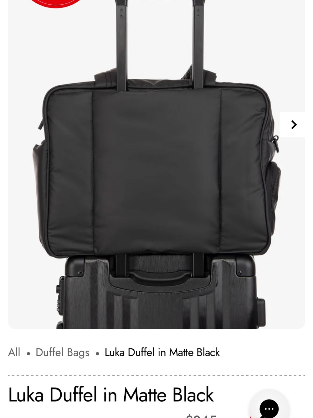 NEW amazing carryon/weekend puffer bag. - Picture 8 of 10